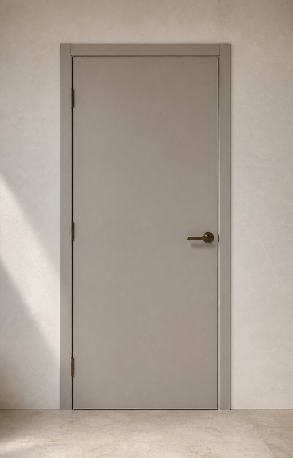 Grej premium melamin kapı